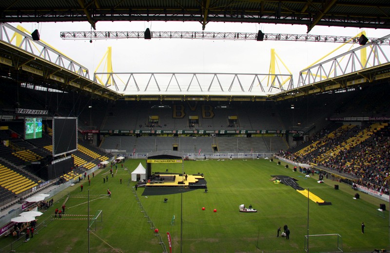 Das Stadion des deutschen Meisters 2011 
