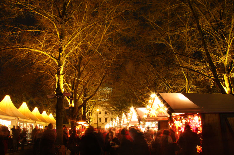 Der Weihnachtsmarkt am Schloss Charlottenburg
