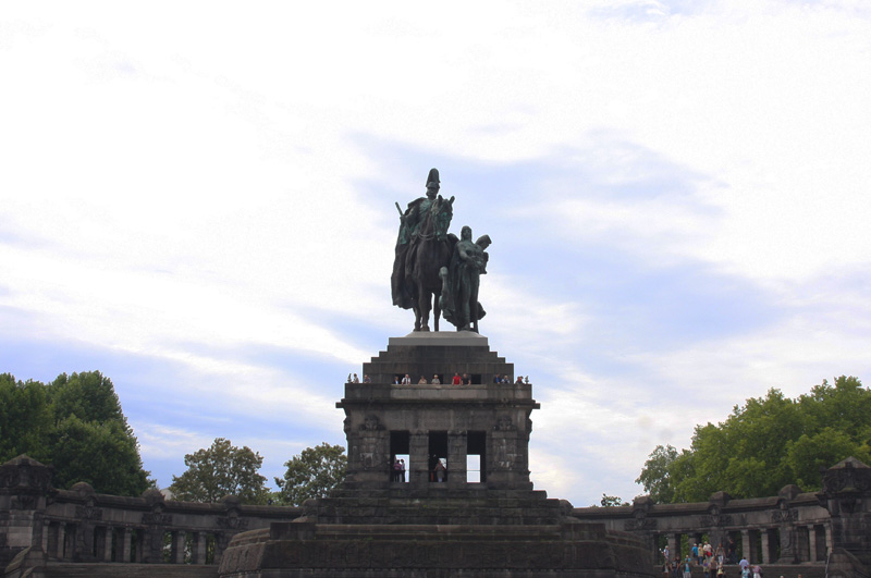 Das Kaiser Wilhelm Denkmal am deutschen Eck
