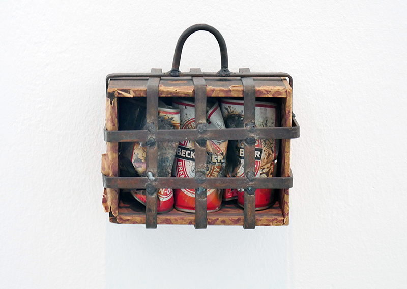 Suitcase with Beer Cans - Alexis Akrithakis
