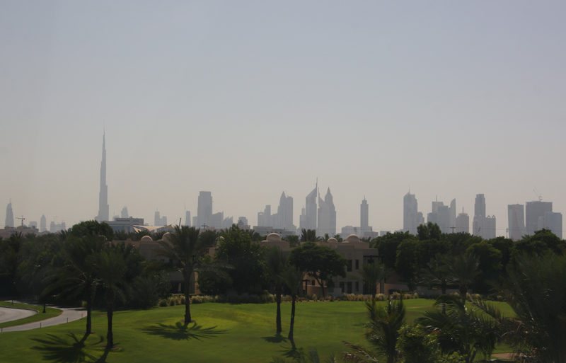 Die Skyline Dubais
