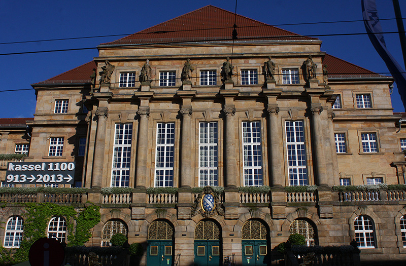 Das Kasseler Rathaus
