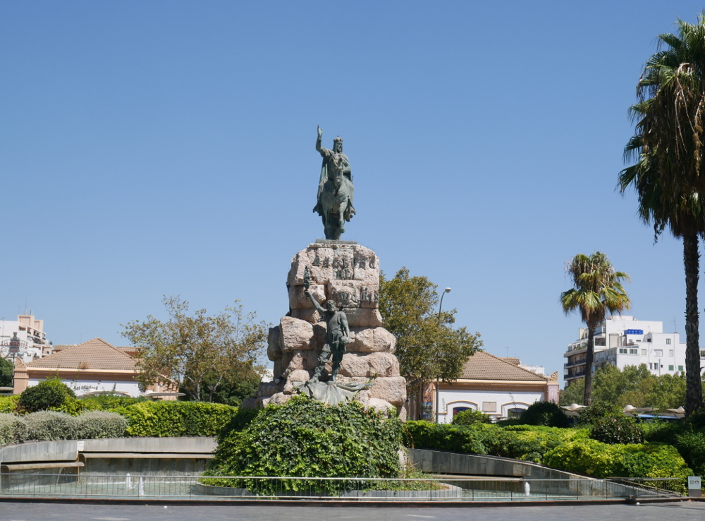 Denkmal am Plaza EspaÃ±a, Palma 
