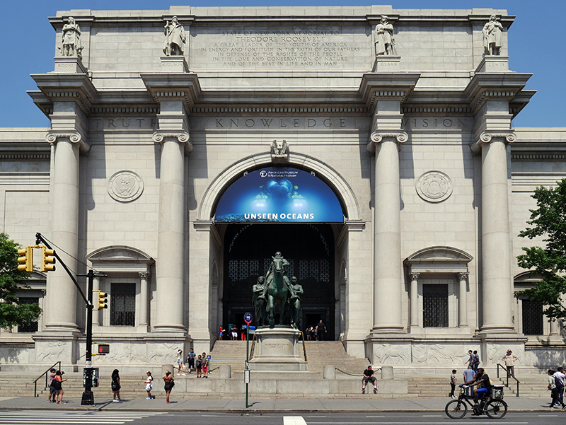 American Museum of Natural History - hier wurde "Nachts im Museum" gedreht

