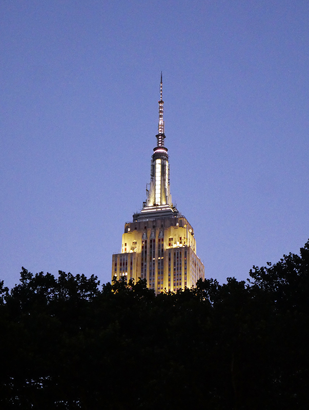 Spitze des Empire State Buildings
