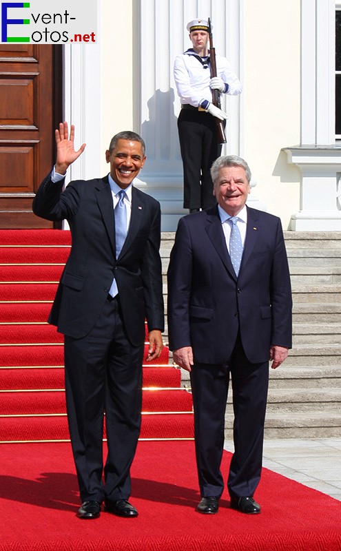 US-PrÃ¤sident Obama und BundesprÃ¤sident Gauck
