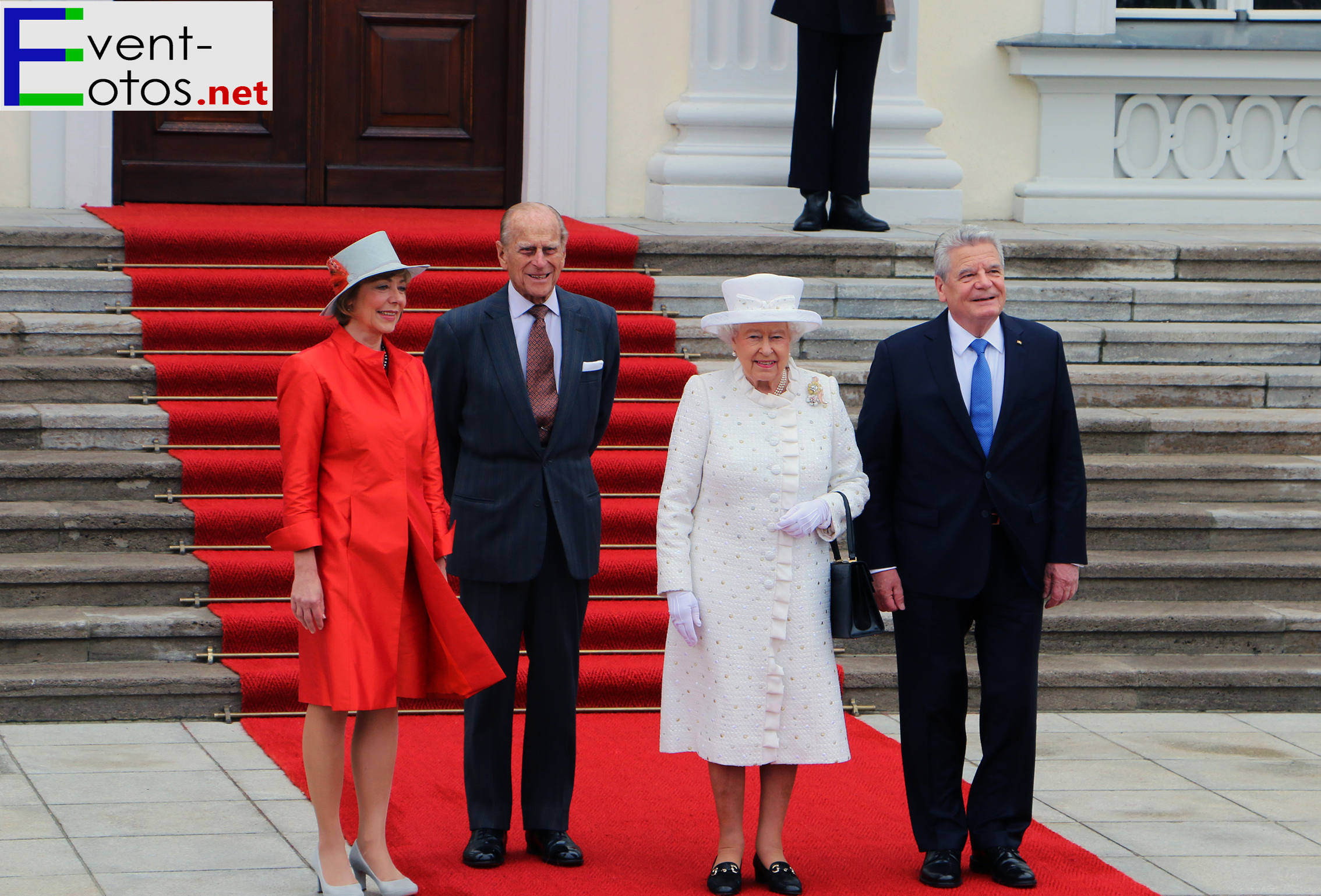 D.Schadt, Prinz Philip, die Queen und J.Gauck
