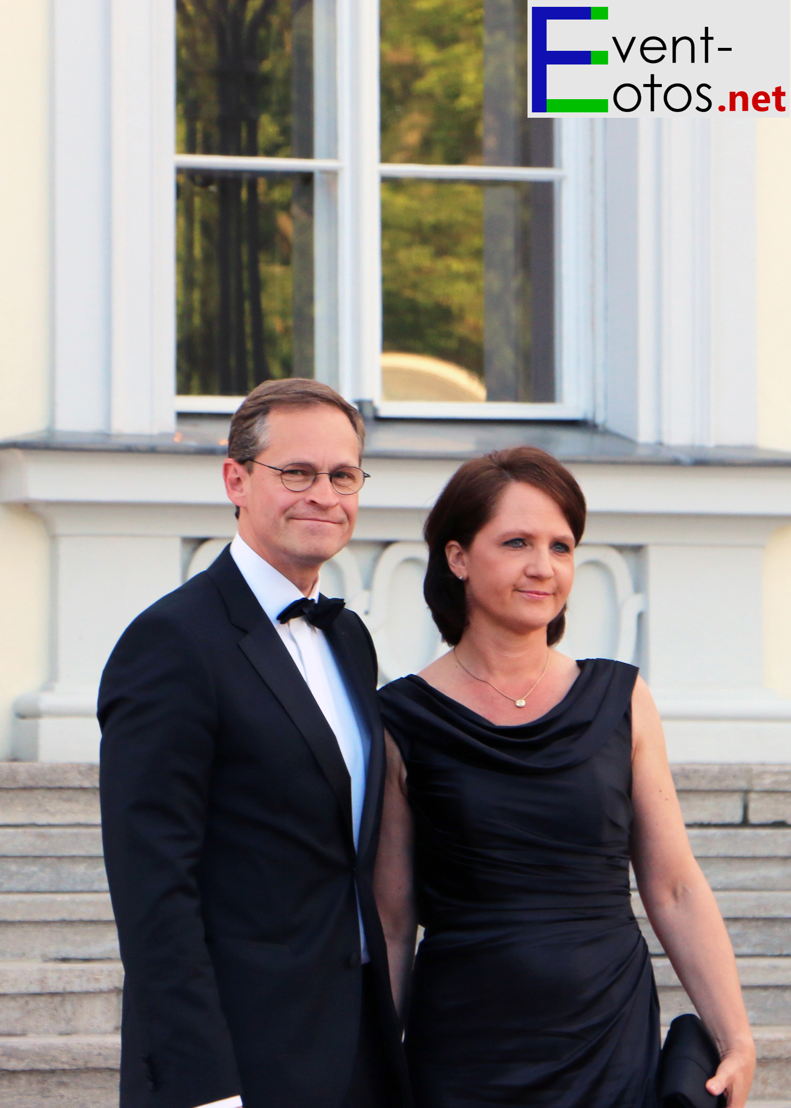 Der regierende BÃ¼rgermeister Berlins Michael MÃ¼ller mit Gattin Claudia
