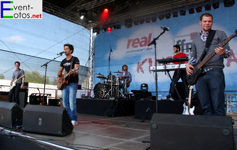 Die Band "the Jetlags" 
