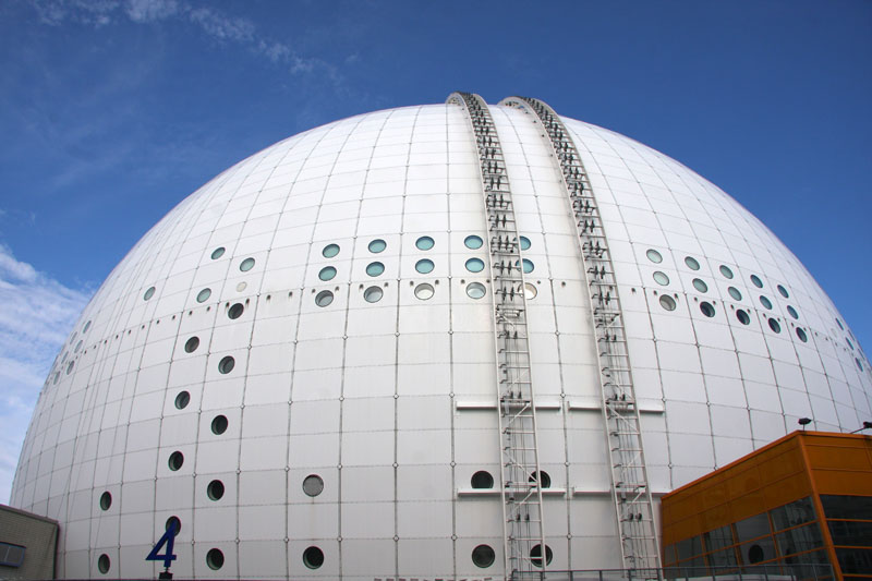 Die Globen Arena - Event-, Konzert- und Sportarena
