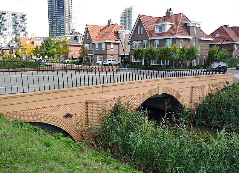 Fiktive BrÃ¼cke des 50.-â‚¬ Scheins in Spijkenisse
