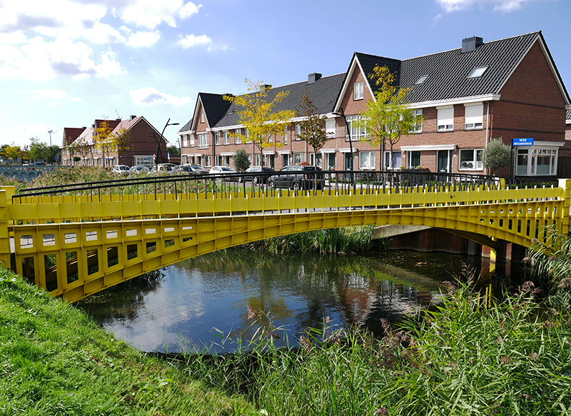 Fiktive BrÃ¼cke des 200.-â‚¬ Scheins in Spijkenisse
