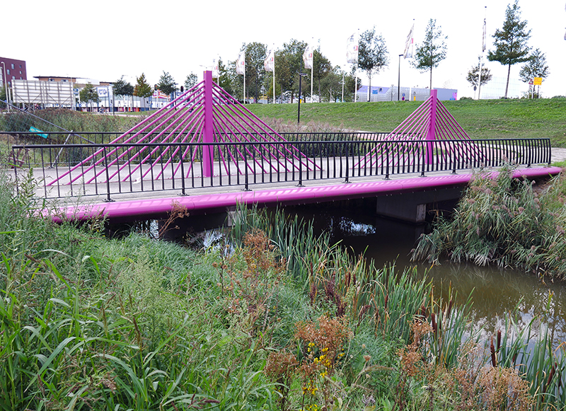 Fiktive BrÃ¼cke des 500.-â‚¬ Scheins in Spijkenisse
