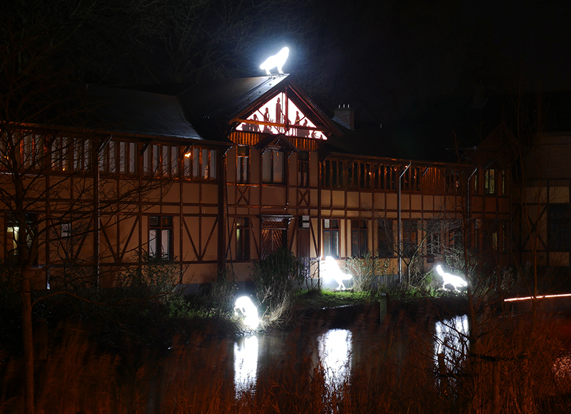 HIDING IN THE WOLF'S LAIR by Republic of Amsterdam Radio & Nomad Tinker House - Plantage Muidergracht
