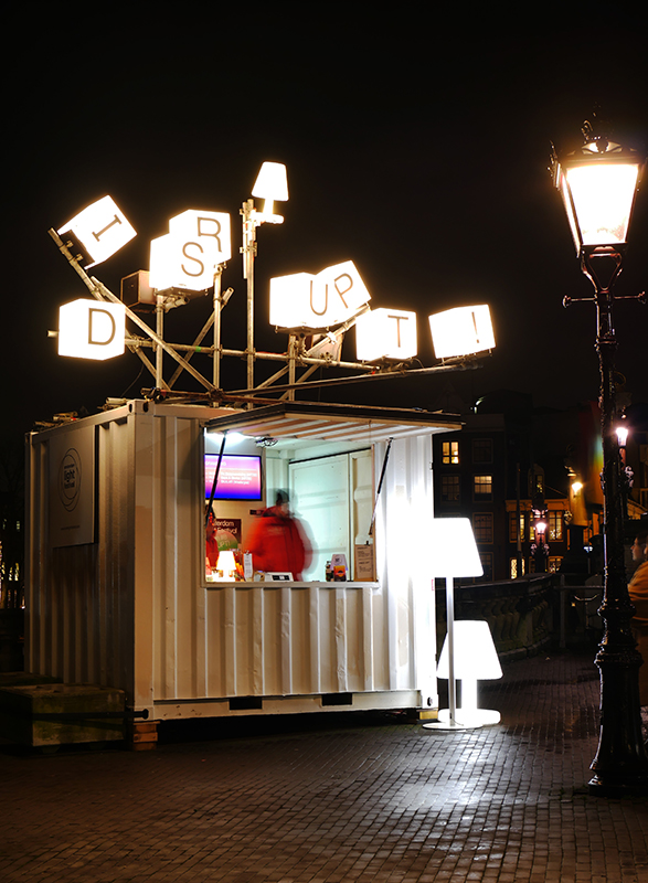 Amsterdam Light Festival Infostand
