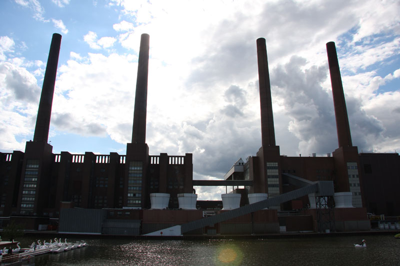 Die VW-Fabrik in Wolfsburg
