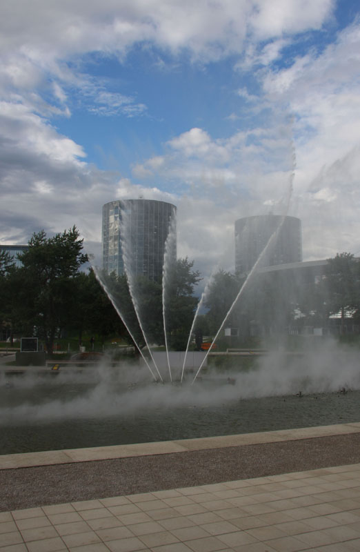 Die Lagunen mit den Wasserspielen (3 x tÃ¤glich)
