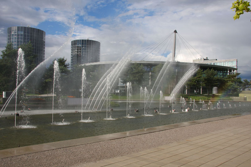 Die Lagunen mit den Wasserspielen (3 x tÃ¤glich)
