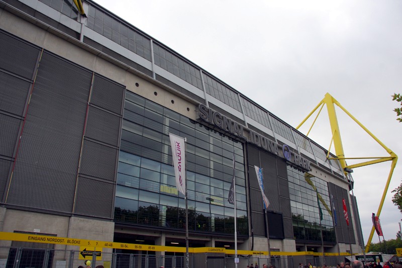 Das Signal-Iduna-Stadion Dortmund
