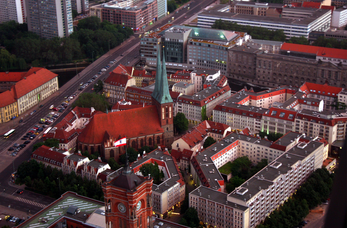 Das Nikolaiviertel (hier wurde Berlin 1237 gegrÃ¼ndet)
