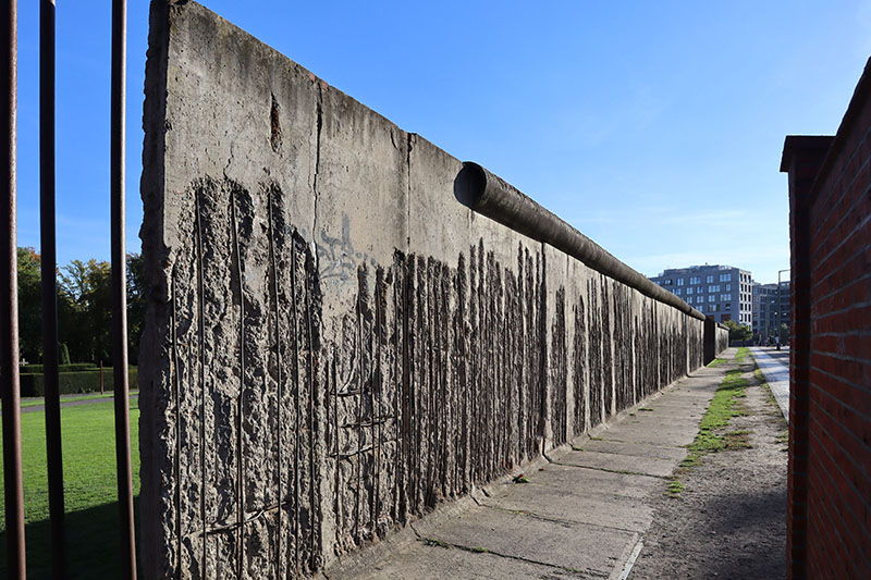 Mauerreste an der Bernauer Straße
