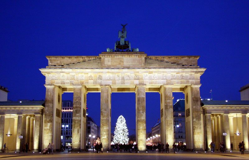 Das Brandenburger Tor 
