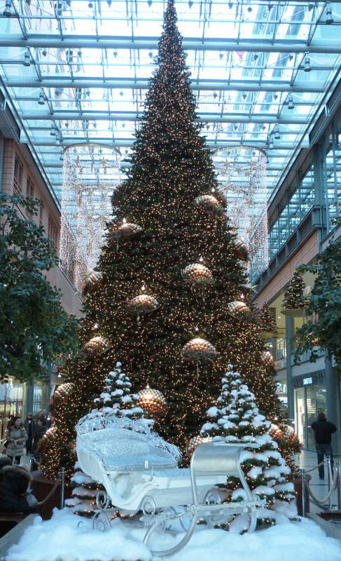 Im Einkaufscenter "Arkaden" am Potsdamer Platz
