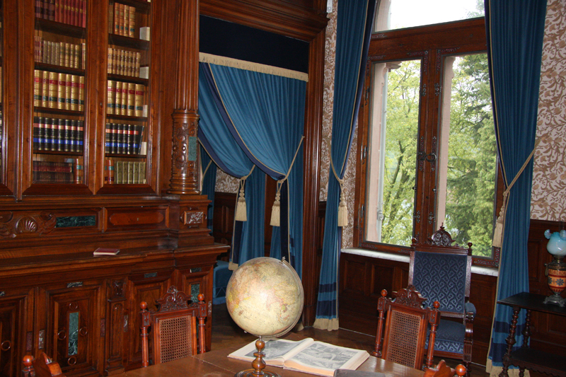 Arbeitszimmer auf SchloÃŸ Drachenburg
