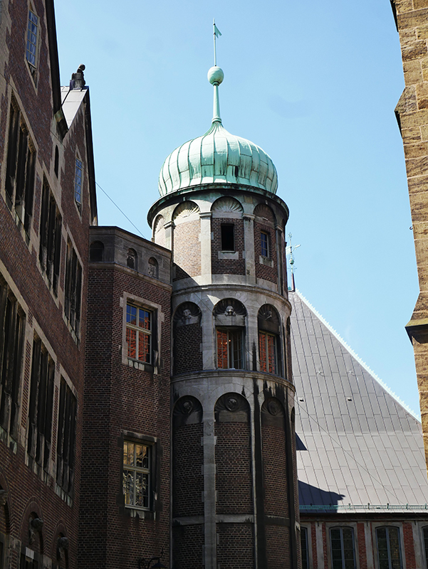 Am Bremer Rathaus
