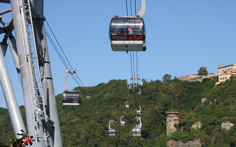 Die Seilbahn Ã¼ber den Rhein
