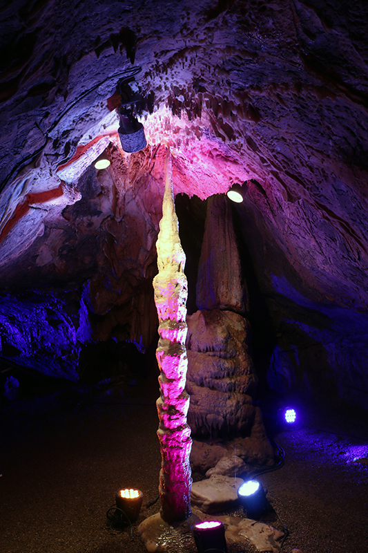 28.000 Jahre alt - die hÃ¶chste SÃ¤ule der HÃ¶hle
