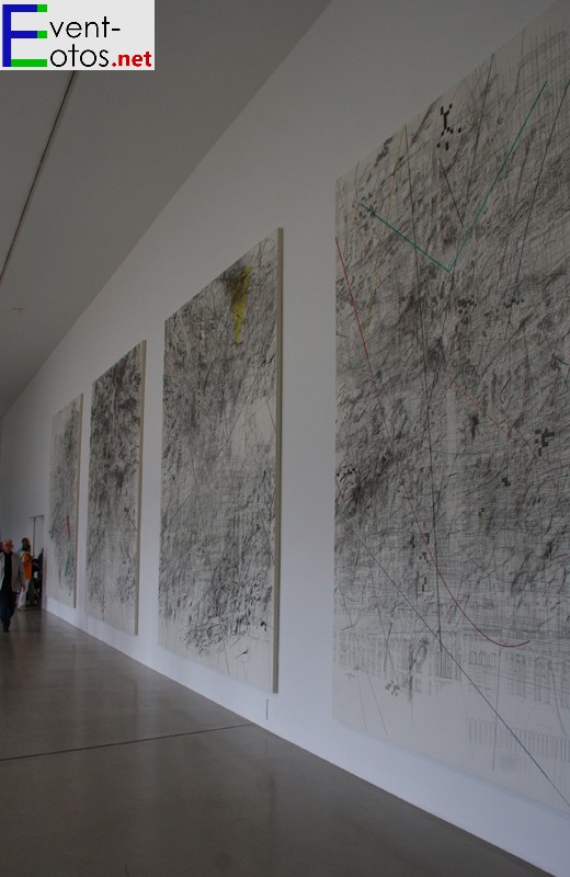 Julie Mehretu - "Arbeitsskizzen" - Documentahalle
