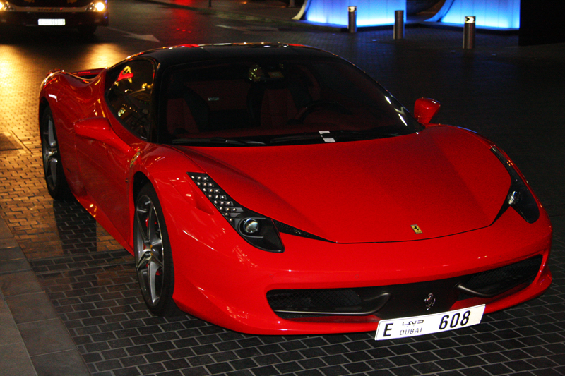 Roter Ferrari
