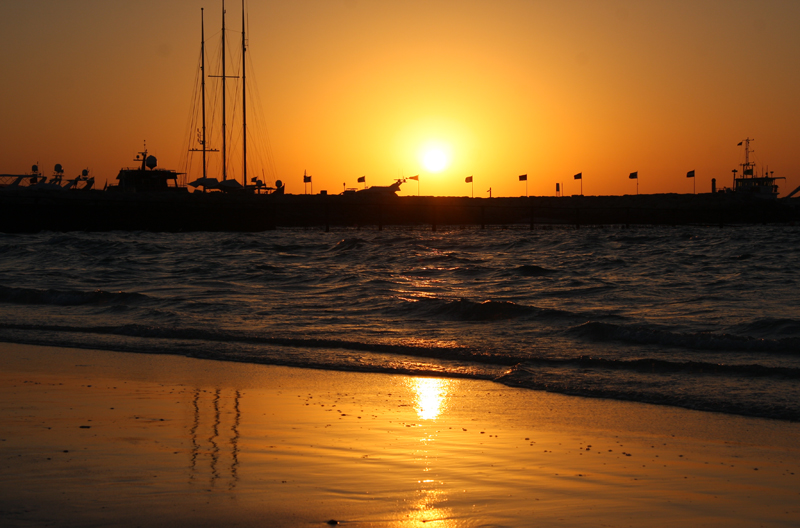 Sunset am Jumeira Beach
