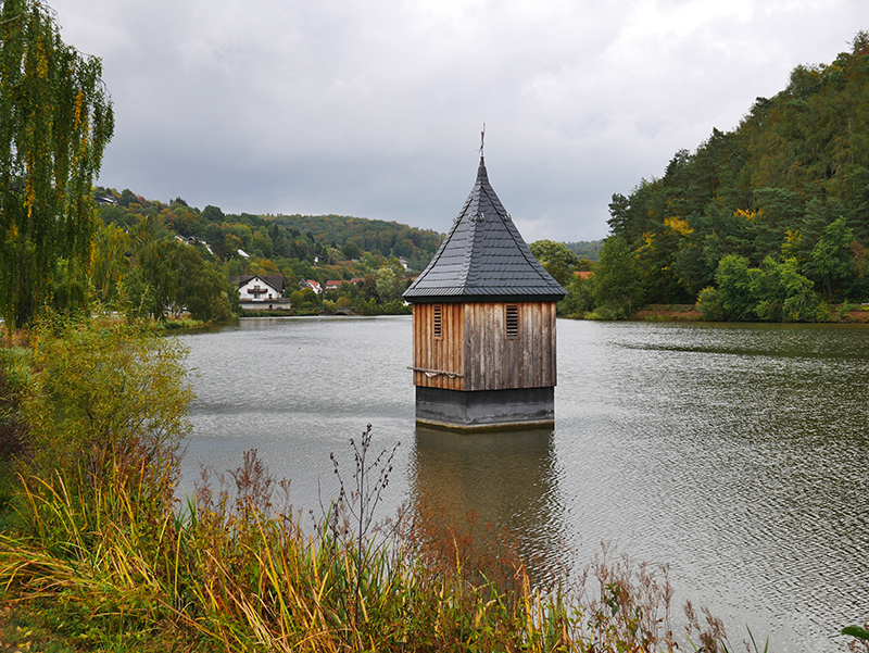 Kirche im See Niederwerbe
