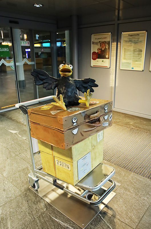 "Rabe Rudi" und "Siebenstein" - Airport Erfurt
