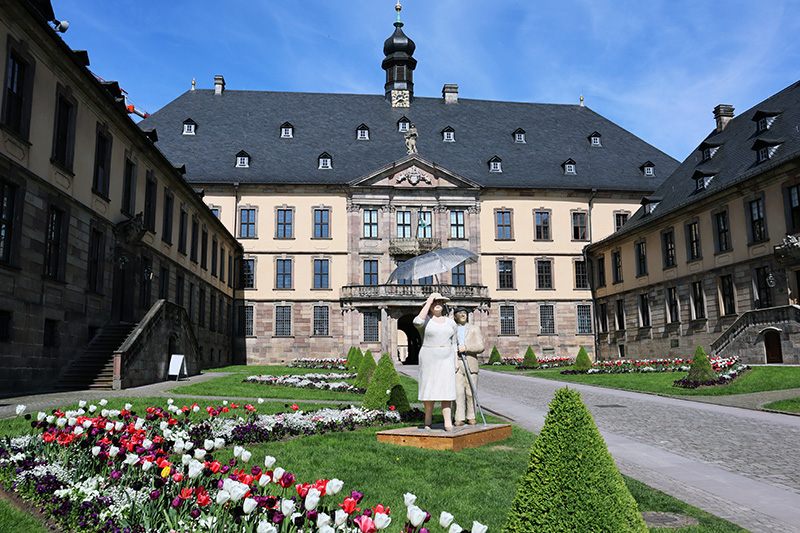 Alltagsmenschen Fulda - "Berliner Paar" am Stadtschloss
