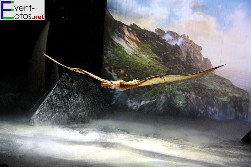 Ein Ornithocheirus ist der erste fliegende Saurier
