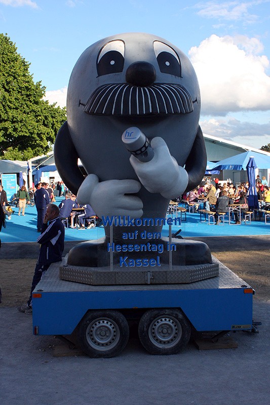 Das HR-Maskottchen "Onkel Otto"
