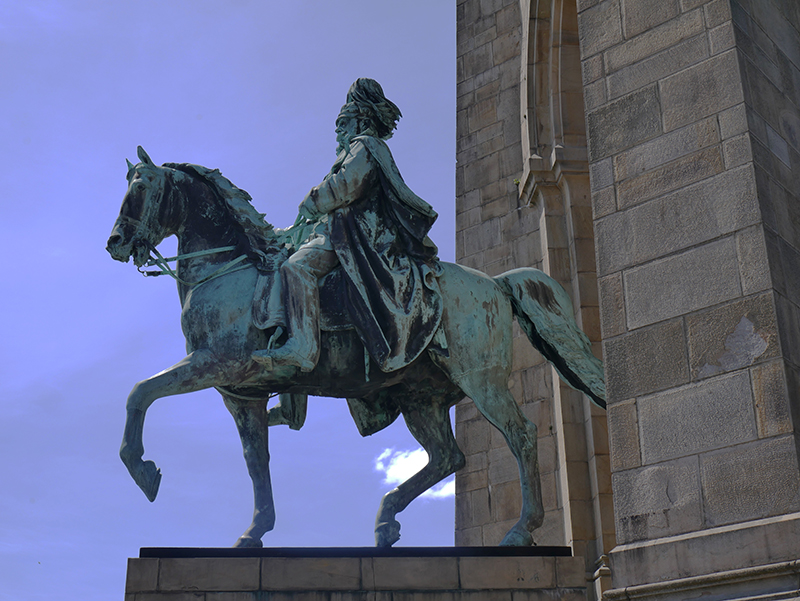 Reiterbronze Kaiser Wilhelm I.
