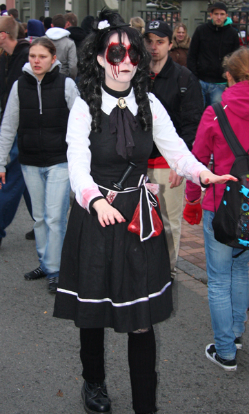 Zombies im Movie Park
