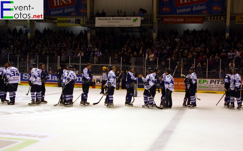 Shakehands nach dem Spiel
