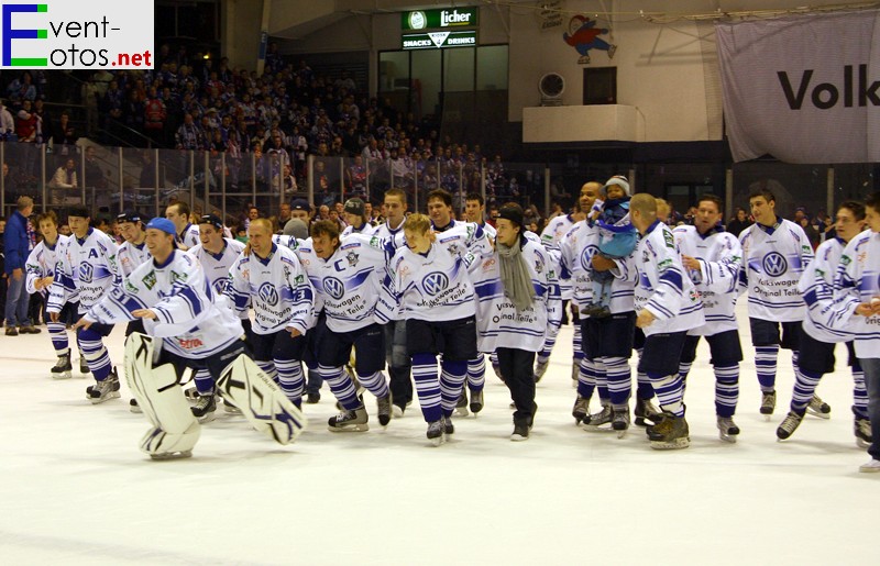 La Ola von den Kassel Huskies...
