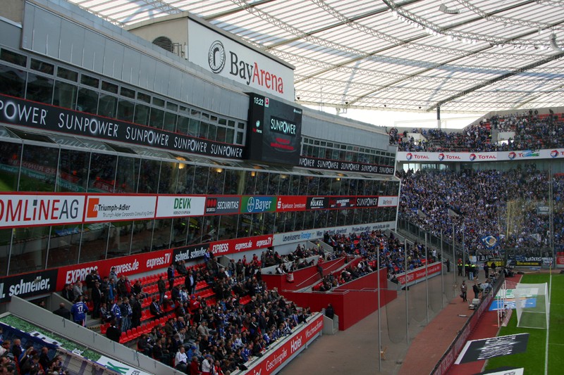 VIP-TribÃ¼ne der BayArena
