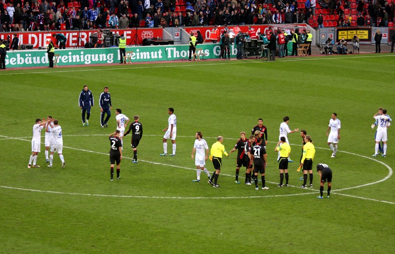 Das Spiel ist vorbei und Schalke ist nun Tabellenzweiter
