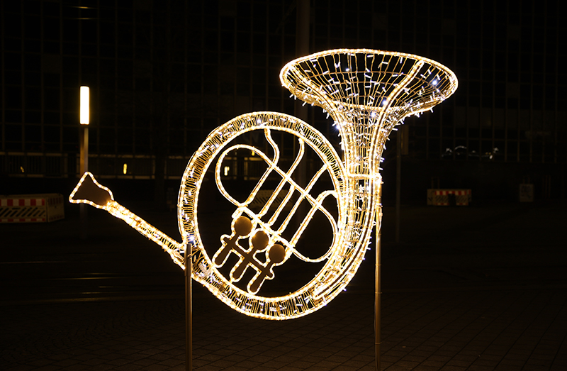 Horn an der Magdeburger Oper
