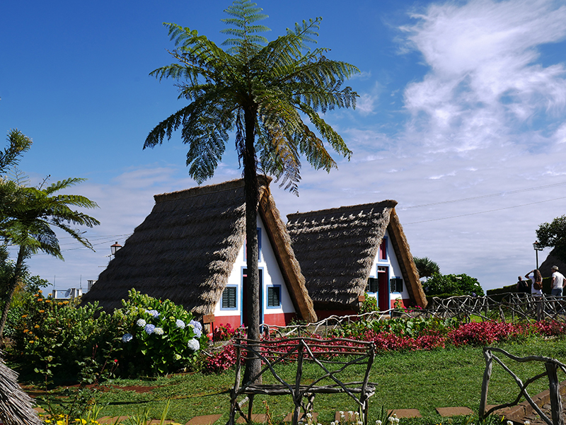 Casas TÃ­picas de Santana, Reetgedeckte HÃ¤user in Santana
