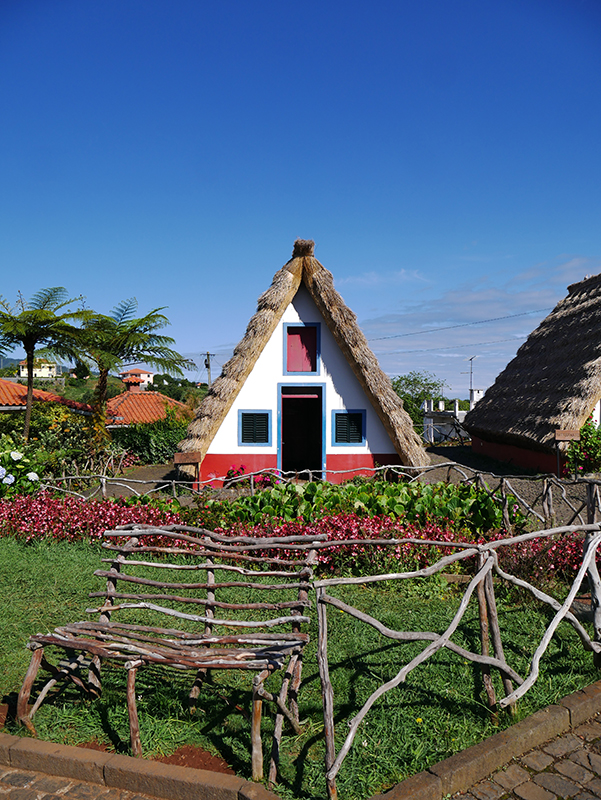 Casas TÃ­picas de Santana, Reetgedeckte HÃ¤user in Santana
