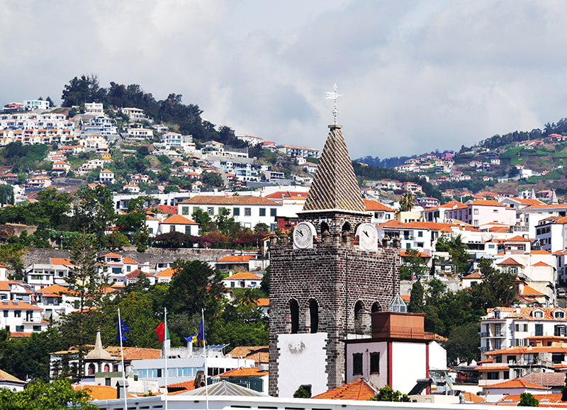 Funchal mit Kathedrale
