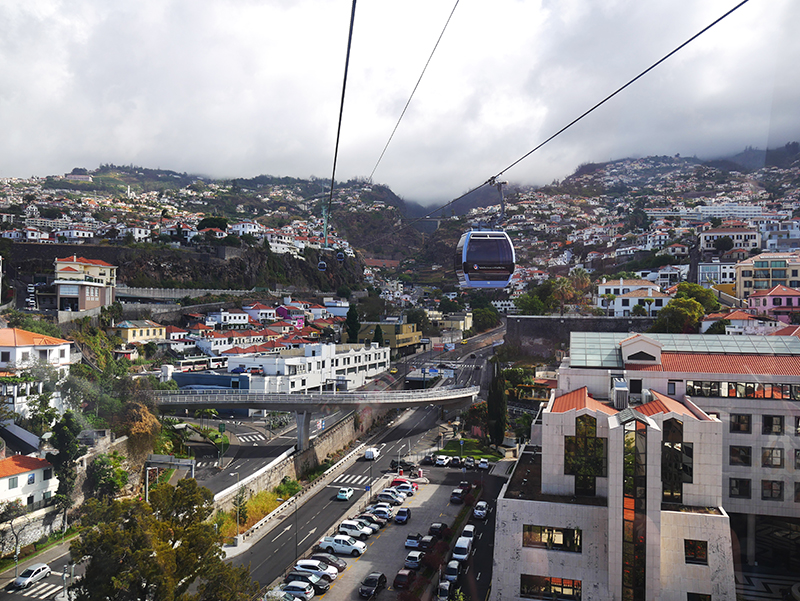 Seilbahnfahrt von Funchal nach Monte
